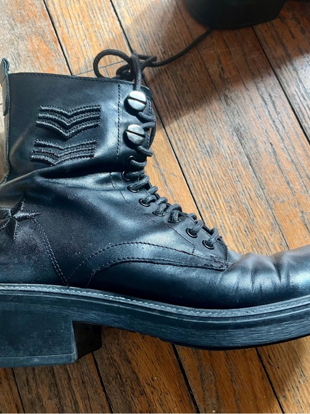 Blk Italian boot - Picture 2 of 8